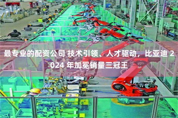 最专业的配资公司 技术引领、人才驱动，比亚迪 2024 年加冕销量三冠王